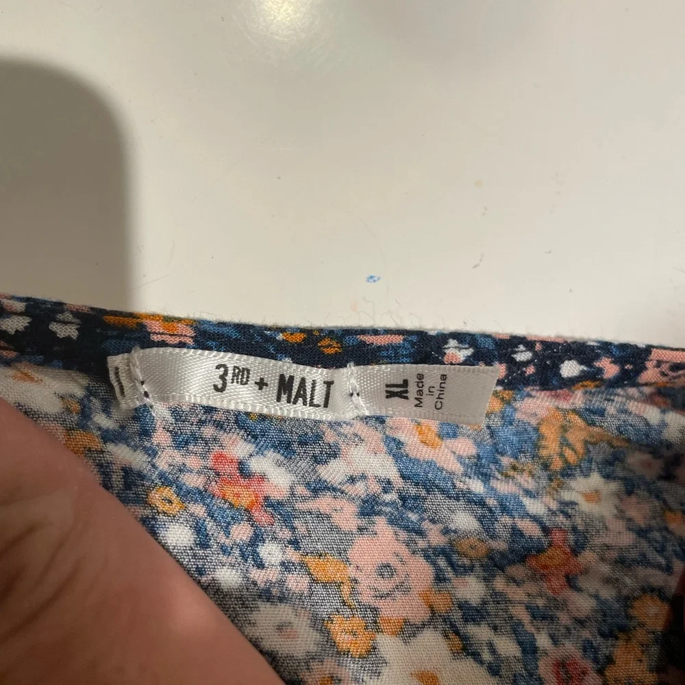 Women's Floral Skirt - Multicolor - Picture 3 of 5